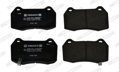 Brake Pad Set, disc brake FDB1561