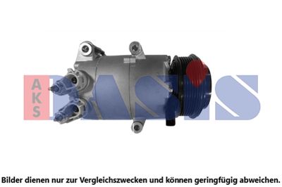 Компрессор, кондиционер AKS DASIS 853151N для FORD C-MAX