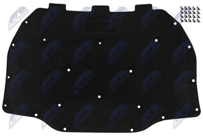 Garso izoliacijos medžiaga, variklio niša