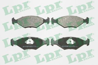 Комплект тормозных колодок, дисковый тормоз LPR 05P016 для FIAT DUNA
