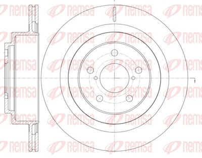 Brake Disc 61001.10