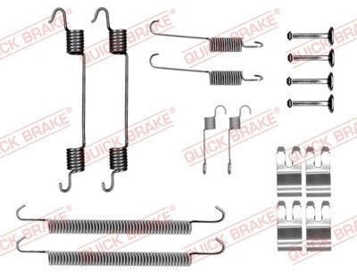 Zubehörsatz, Bremsbacken