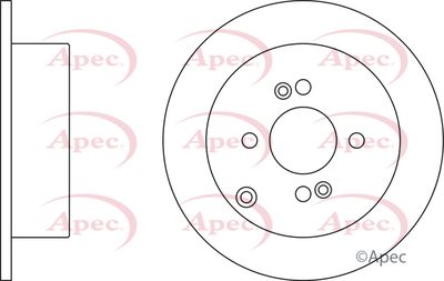 Brake Disc APEC DSK2497