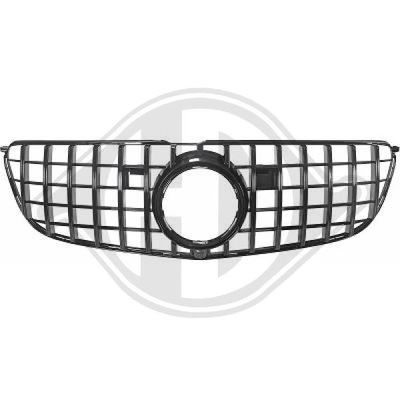 Применение радиаторной решетки DIEDERICHS 1697341 для MERCEDES-BENZ GLS