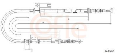 SEILZUG FESTSTELLBREMSE COFLE 170602