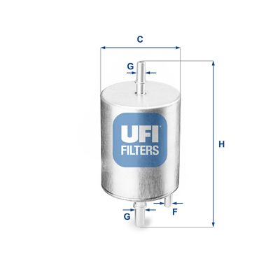 Топливный фильтр UFI 31.919.00 для AUDI R8