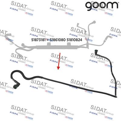 горивопровод SIDAT 83.6290A2