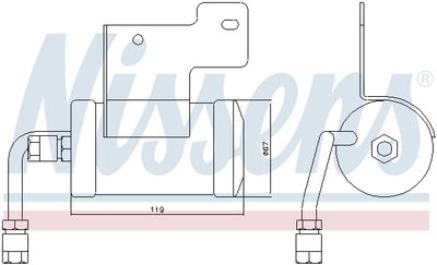 USCATOR AER CONDITIONAT NISSENS 95382