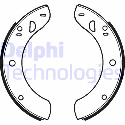 DELPHI LS1018 Ремкомплект барабанных колодок для FORD TRANSIT c бортовой платформой/ходовая часть (V_ _) 2.0 (VGL, VSL, VTL, VCS, VDS) DELPHI LS1018 Ремкомплект барабанных колодок для FORD TRANSIT c бортовой платформой/ходовая часть (V_ _) 2.0 (VGL, VSL, VTL, VCS, VDS)