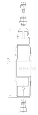 MANSON CAUCIUC BUJIE BREMI 13297A5
