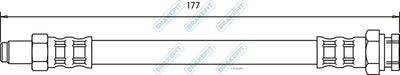 APEC Brake Hose BHO4003