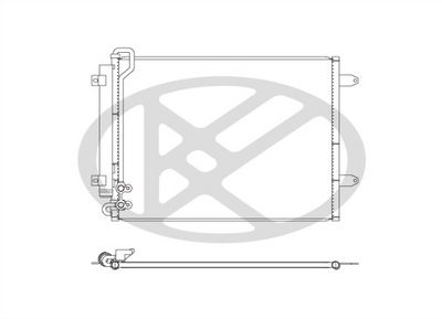 Condensator, climatizare Koyorad CD440710