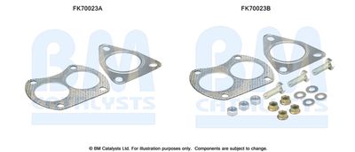 Монтажен комплект, изпускателна тръба BM Catalysts FK70023