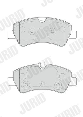 Brake Pad Set, disc brake 573434J