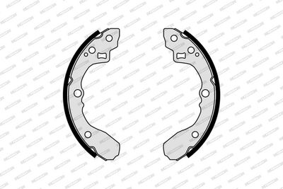 SET SABOTI FRANA FERODO FSB612 1