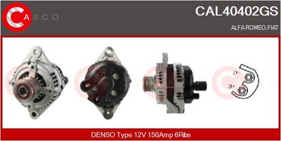 GENERATOR / ALTERNATOR CASCO CAL40402GS