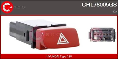 COMUTATOR LUMINI DE AVARIE CASCO CHL78005GS