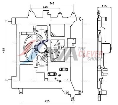 LüFTER MOTORKüHLUNG