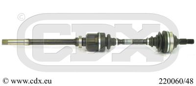 CDX 220060/48 Полуось в сборе для PEUGEOT 205 (Пежо 205)