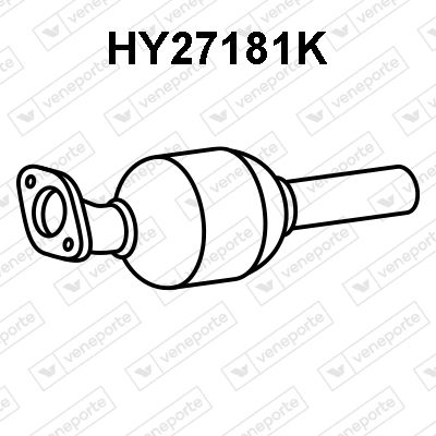 Катализатор VENEPORTE HY27181K для HYUNDAI i30