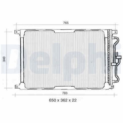 KONDENSATOR KLIMAANLAGE