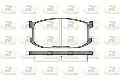 ROADHOUSE 2126.00 Тормозные колодки и сигнализаторы  для MAZDA 323 II Hatchback (BD) 1.5