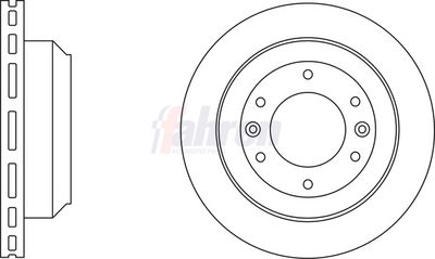 Fahren Brake Disc FBD6639