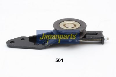 JAPANPARTS Įtempiklio skriemulys, V formos rumbuotas diržas