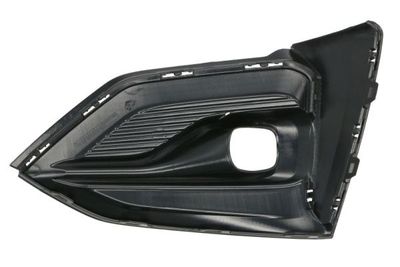 Voorbumper afdekking (met mistlampgaten, plastic, ST) past: FORD FOCUS IV 01.18-09.21