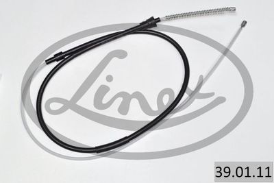 Тросик, cтояночный тормоз LINEX 39.01.11 для SKODA ROOMSTER