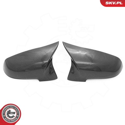 Dangtelis, išorinis veidrodėlis