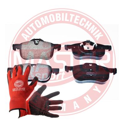 Zestaw klocków hamulcowych, hamulce tarczowe MASTER-SPORT GERMANY 13046071442N-SET-MSP