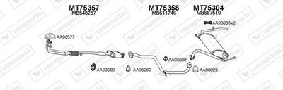 SISTEM DE ESAPAMENT VENEPORTE 750047