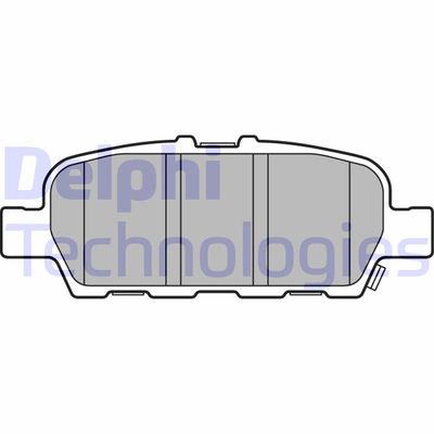 Комплект тормозных колодок, дисковый тормоз DELPHI LP3158 для INFINITI JX
