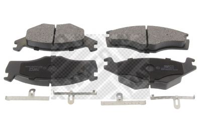 Zestaw klocków hamulcowych, hamulce tarczowe MAPCO 6210/1