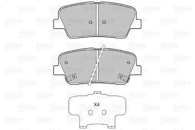 SET PLACUTE FRANA FRANA DISC VALEO 601134 1