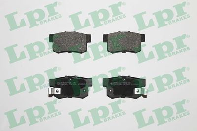 Комплект тормозных колодок, дисковый тормоз LPR 05P508 для FIAT SEDICI