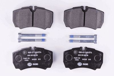 Комплект тормозных колодок, дисковый тормоз 8DB 355 005-381