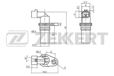 Датчик импульсов ZEKKERT SE-4109 для SUZUKI SWIFT