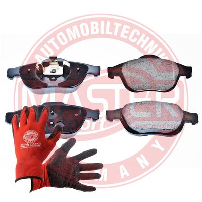 Zestaw klocków hamulcowych, hamulce tarczowe MASTER-SPORT GERMANY 13046071592N-SET-MSP