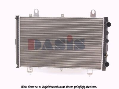 Радиатор, охлаждение двигателя AKS DASIS 060110N для FIAT TALENTO
