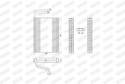 VERDAMPFER KLIMAANLAGE WALKER WEV00053 7