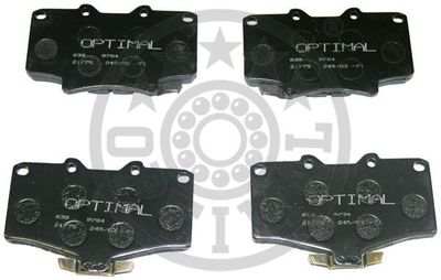 Комплект тормозных колодок, дисковый тормоз OPTIMAL 9880 для TOYOTA 4 RUNNER