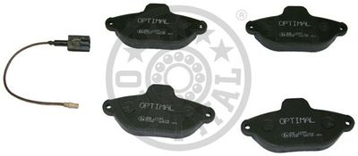 Комплект тормозных колодок, дисковый тормоз OPTIMAL 12332 для FIAT PANDA
