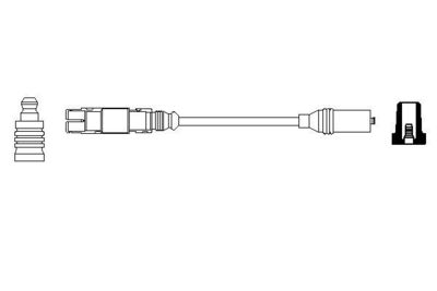 Провод зажигания BOSCH 0 356 912 997 для VW SHARAN
