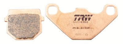 Zestaw klocków hamulcowych, hamulce tarczowe TRW MCB519SR