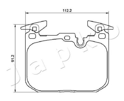 Brake Pad Set, disc brake 500103