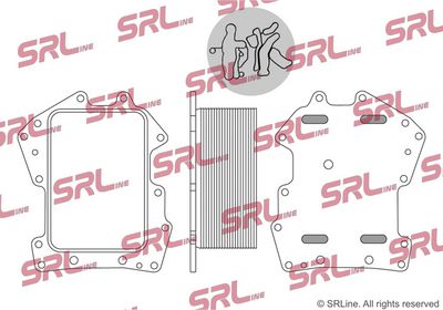 Oil cooler, engine oil