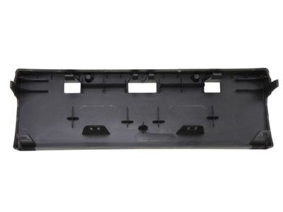 Kentekenplaat bevestiging Voor (zwart) past: PEUGEOT 206+ 01.09-12.12