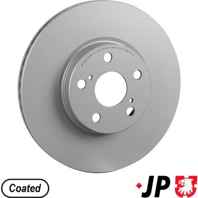 спирачен диск JP GROUP 4863105300